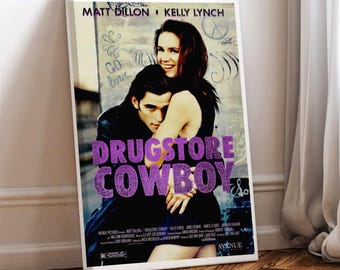Poster del film Haunt: "Drugstore Cowboy" su tela