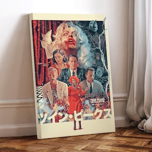 Twin Peaks Fire Walk With Me Movie Poster, gewickelte Leinwand, Kunst Poster für Geschenk, Raumdekor, Wandkunst, Geschenk für Ihn