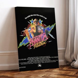 Phantom of the Paradise Movie Poster, Wrapped Canvas, Art Poster for Gift,Room Decor,Wall Art,Gift For Him