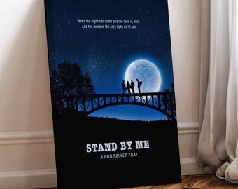 Poster del film Stand By Me: Quadro su tela
