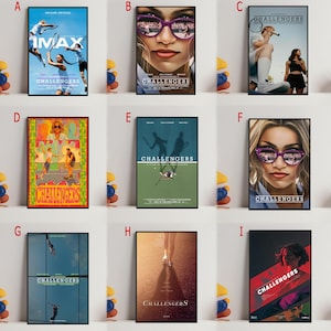 Challengers Filmposter, Kunst Poster für Geschenk, Raumdekor, Wandkunst, Geschenk für Ihn