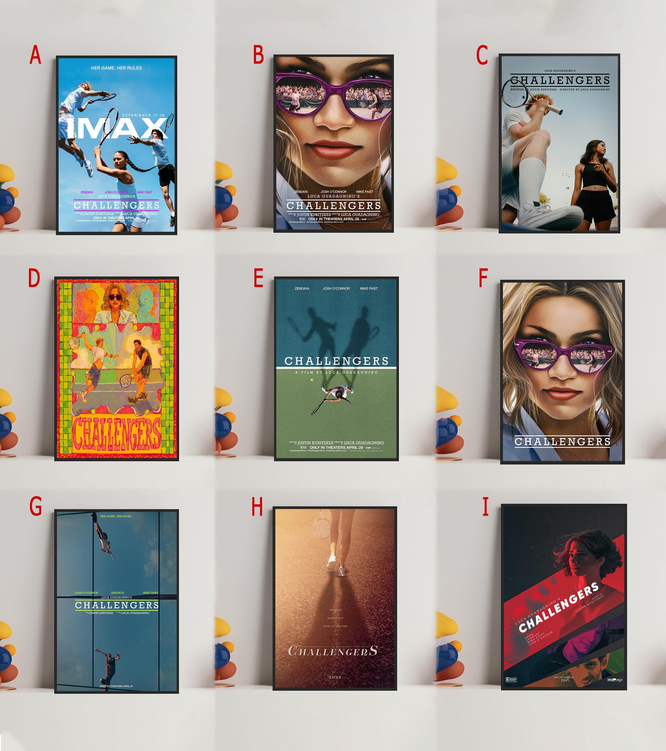 Challengers Movie Poster: Wall Art Decor - Etsy