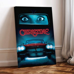 Christine Movie Poster, gewickelte Leinwand, Kunst Poster für Geschenk, Raumdekor, Wandkunst, Geschenk für ihn