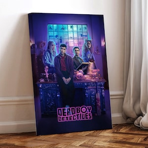 Poster del film Dead Boy Detectives, tela avvolta, poster artistico come regalo, decorazione per la stanza, decorazione da parete, regalo per lui