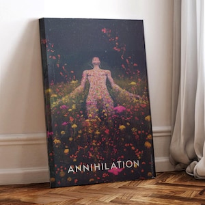 Annihilation Movie Poster, gewickelte Leinwand, Kunst Poster für Geschenk, Raumdekor, Wandkunst, Geschenk für Ihn