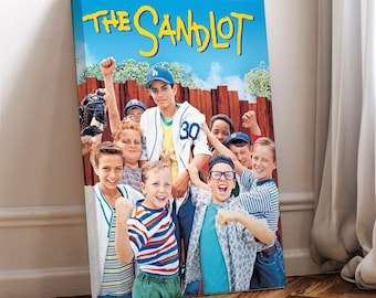 Poster del film The Sandlot: tela da parete rivestita