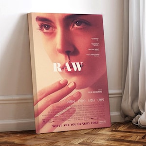 RAW Film Poster, gewickelte Leinwand, Kunst Poster für Geschenk, Raumdekor, Wandkunst, Geschenk für Ihn