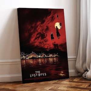 The Lost Boys Movie Poster, gewickelte Leinwand, Kunst Poster für Geschenk, Raumdekor, Wandkunst, Geschenk für ihn