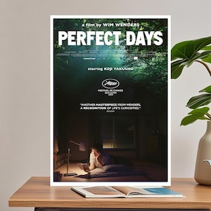 Perfekte Tage Film Poster, Kunst Poster für Geschenk, Raum Dekor, Wand Kunst, Geschenk für Ihn