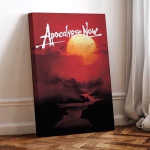 Apocalypse Now Film Poster, gewickelte Leinwand, Kunst Poster für Geschenk, Raumdekor, Wandkunst, Geschenk für Ihn