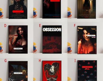 Affiche du film Obsession (2026), décoration de chambre, cadeau