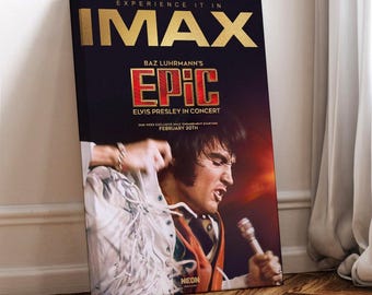 ヴィンテージポスター エルヴィス・プレスリー ザ・キング ライブオン