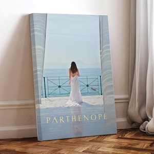 Parthenope Movie Poster, Wrapped Canvas, Art Poster for Gift,Room Decor,Wall Art,Gift For Him
