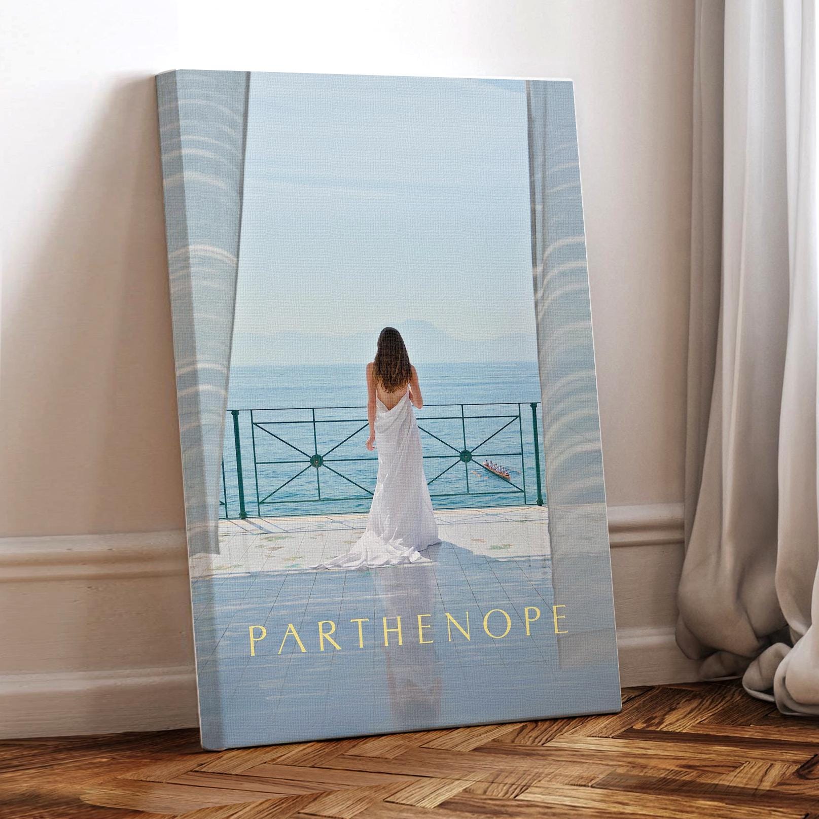 Parthenope Movie Poster: Wrapped Canvas Wall Art - Etsy Norway