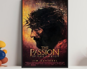 Locandina del film La Passione di Cristo: Quadro su tela, Decorazione per la casa