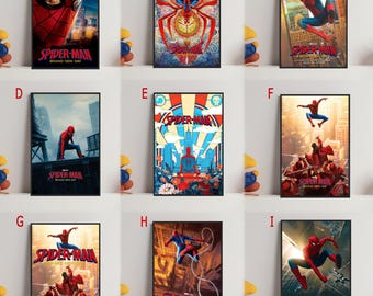 Poster del film Spider-Man Brand New Day: Quadro su tela, Decorazione per la casa