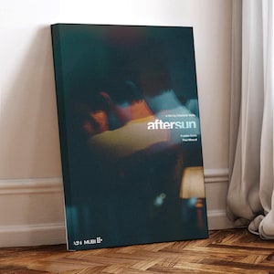 Aftersun Movie Poster, gewickelte Leinwand, Kunst Poster für Geschenk, Raumdekor, Wandkunst, Geschenk für ihn