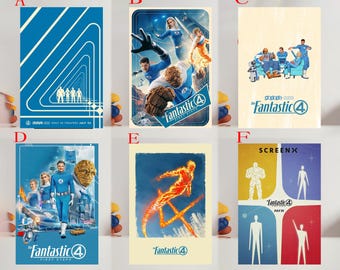 The Four Movie Canvas Poster, Wall Art