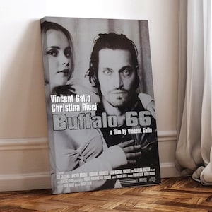 Buffalo '66 Film Poster, gewickelte Leinwand, Kunst Poster für Geschenk, Raumdekor, Wandkunst, Geschenk für Ihn