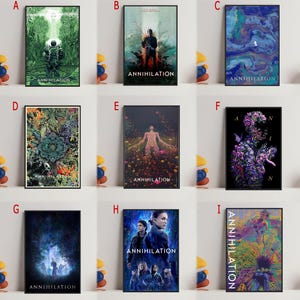 Annihilation Movie Poster, Art Poster for Gift,Room Decor,Wall Art,Gift For Him