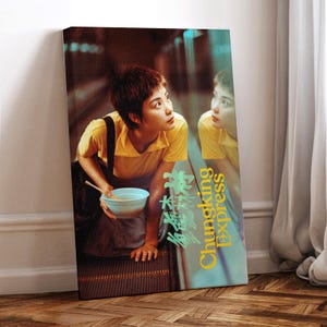 Chungking Express Movie Poster, Wrapped Canvas, Art Poster for Gift,Room Decor,Wall Art,Gift For Him