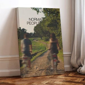 Normale Menschen Poster Film Poster, gewickelte Leinwand, Kunst Poster für Geschenk, Raumdekor, Wandkunst, Geschenk für ihn