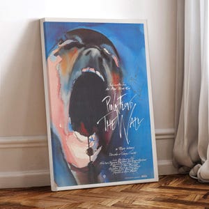 Pink Floyd, l'affiche murale du film, toile tendue, affiche d'art pour cadeau, décoration de chambre, art mural, cadeau pour lui