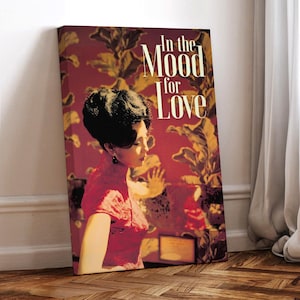 In the Mood for Movie Poster, Wrapped Canvas, Art Poster for Gift,Room Decor,Wall Art,Gift For Him