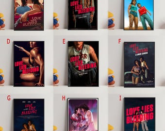 Poster del film Love Lies Beding, decorazione da parete per la stanza