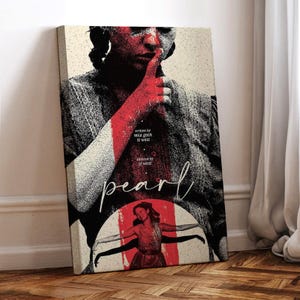 Pearl Movie Poster: Wrapped Canvas Wall Art