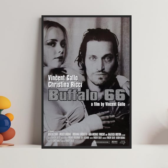 Buffalo '66 Movie Poster: Vincent Gallo, Christina Ricci