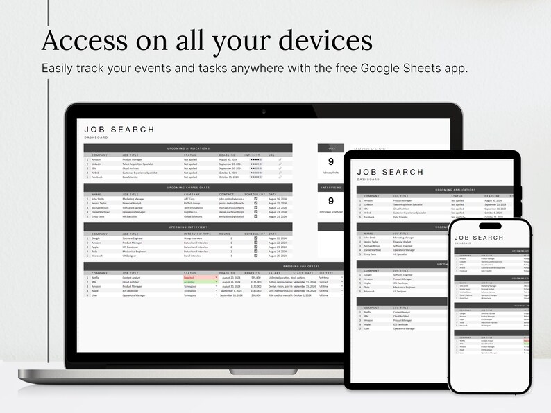 Just DOWNLOAD, EDIT and START right away! Happy planning!