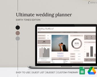 Wedding Planning Checklist & Timeline | Google Sheets Day-of Itinerary Template