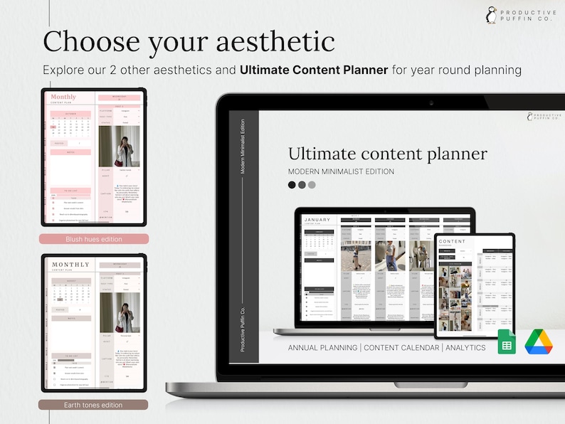 Looking for more? Explore our 2 other colours and our Ultimate Content Planner for additional features.