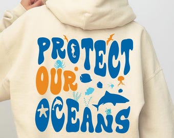 Protect Our Oceans Hoodie, Respect the Locals Shirt, Beach T-Shirt, Save The Ocean Sweatshirt, Surf Shirt, Trendy Summer Gifts, SL5357