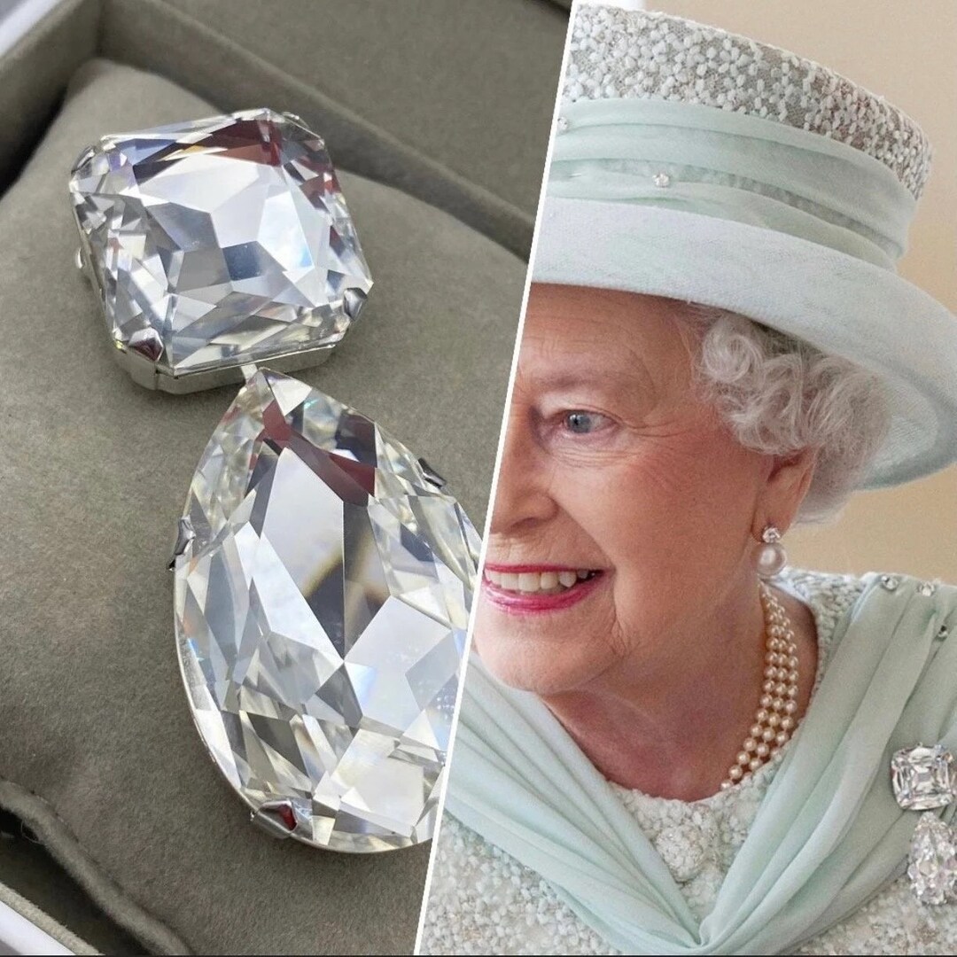 Queen Elizabeth Cullinan Diamond Brooch The Cullinan III And IV