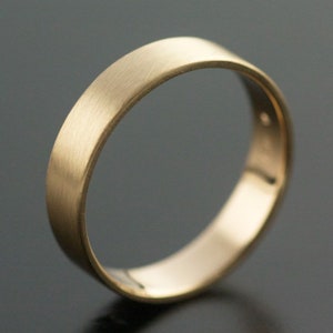 Modern Band Recycled 14k Yellow Gold 5mm