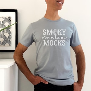 Bella Canvas 3001 Light Blue Tshirt Mockup Real Model Mock 3001 Mens Mockup Simple Aesthetic Light Blue Bella Canvas Male Tee Shirt