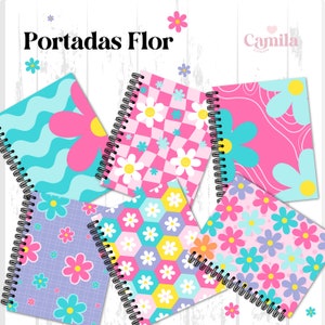 Flower Covers / Cover Collection / Colorful covers / flowers / agenda / cover