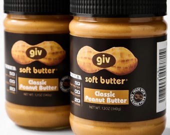 Organic All Natural Peanut Butter - 2 Jar Bundle