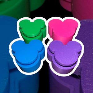 Mickey Head Clicker Fidget Toys (10-Pack) – Perfect for Disney Cruise Fish Extender Gifts & Pixie Dusting, Disney Cruise Line Wish Extender