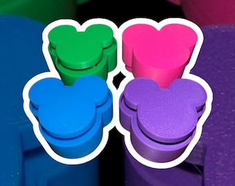 Mickey Head Clicker Fidget Toys (10-Pack) – Perfect for Disney Cruise Fish Extender Gifts & Pixie Dusting, Disney Cruise Line Wish Extender