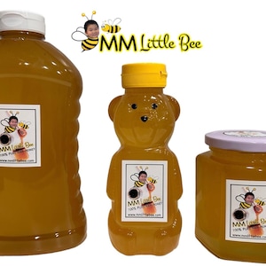 SAGE HONEY, Pure Raw Honey, Unfiltered, Unheated, Natural, Local Produced