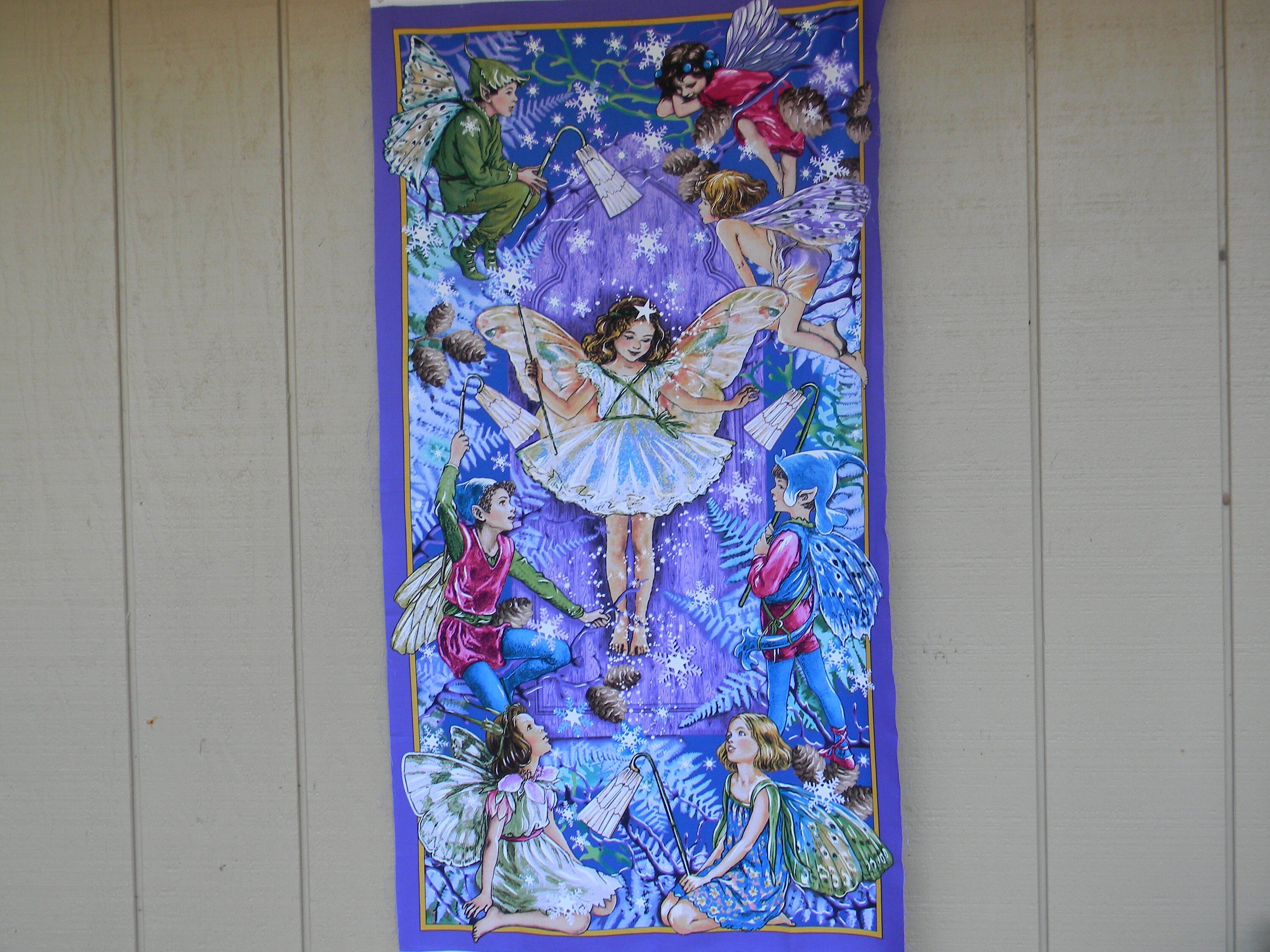 Enchanted Fairy Panel Cotton Fabric by Michael Miller Fabrics Etsy