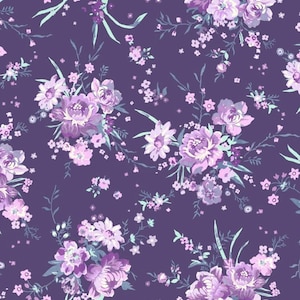 Louisa Dainty Floral Collection by Clothworks Top Quality Quilt Shop Cotton