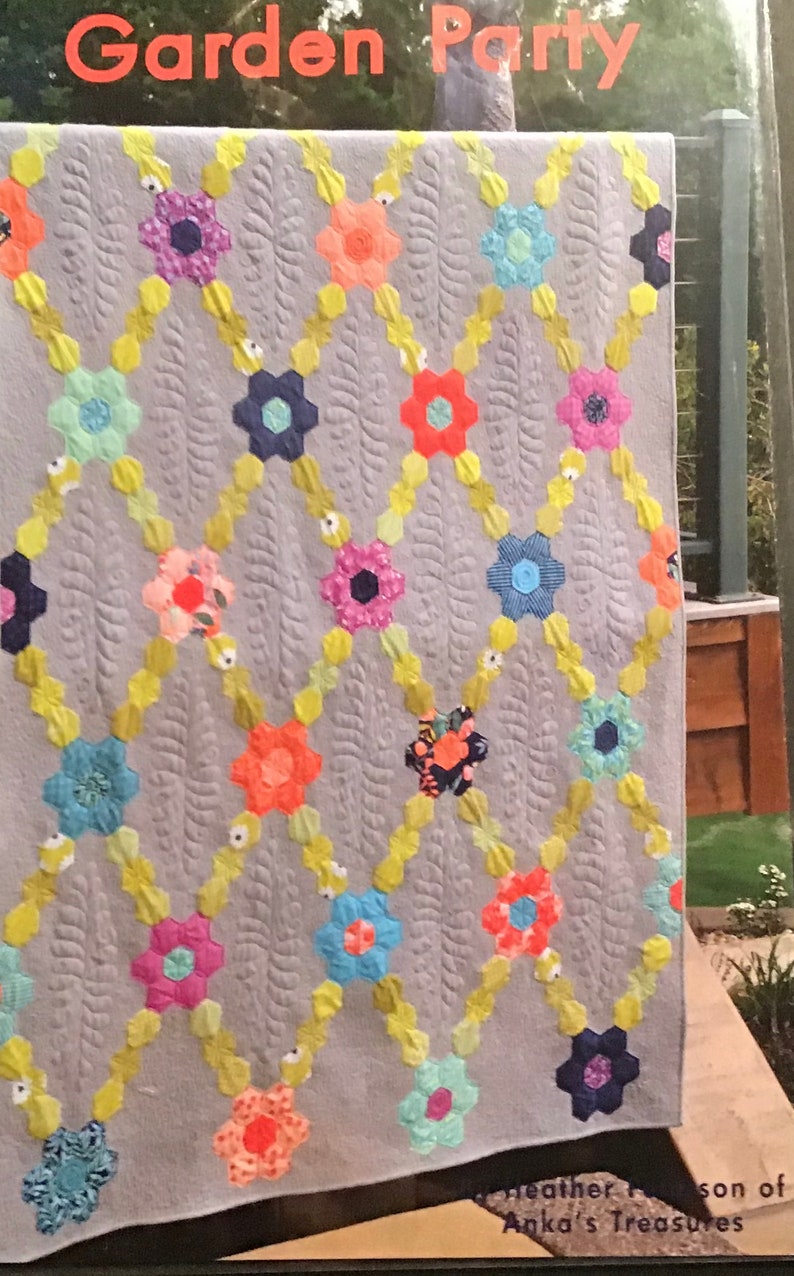 Garden Party Quilt Pattern - Etsy