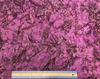 Purple Water Splash Batik Cotton Fabric by Batik Textiles B8405