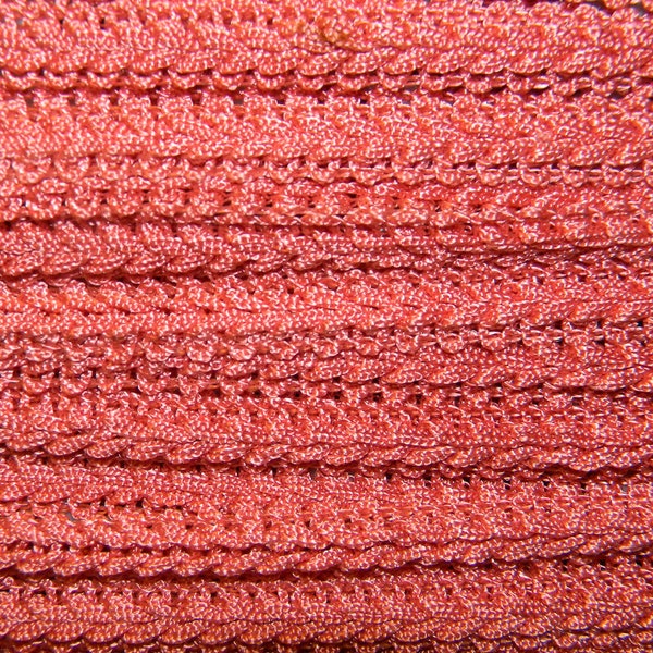 Rosy Pink Gimp One Half Inch Wide