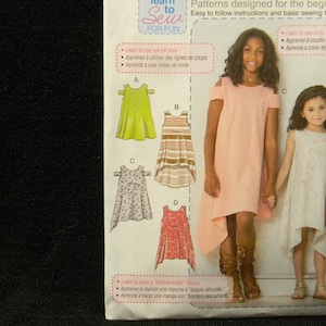 Uncut McCall&#39;s Pattern 7737 Children&#39;s or Girls Dresses