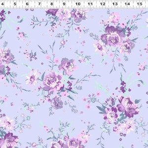 Louisa Dainty Floral Collection by Clothworks Top Quality Quilt Shop Cotton